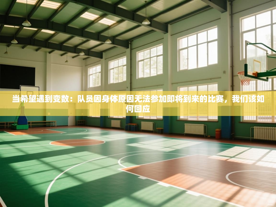 当希望遇到变数：队员因身体原因无法参加即将到来的比赛，我们该如何回应  第2张
